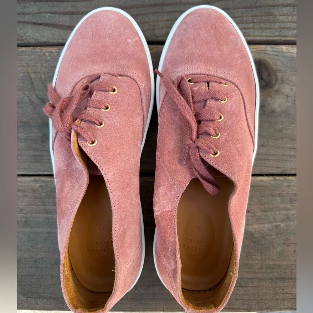 Sezane Matteo Trainers Rosewood - Size 9